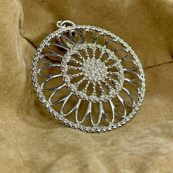 Vintage 925 Sterling Silver Milor Italy Pendant - Picture 2 of 7